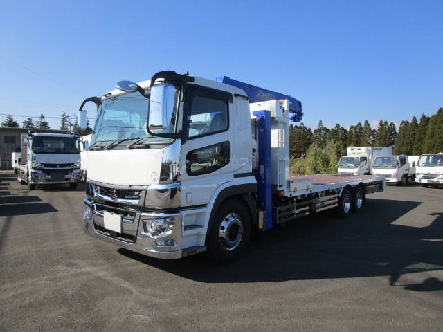 MITSUBISHI FUSO Super Great Self Loader (With 4 Steps Of Cranes) 2PG-FY70HY 2023 811km