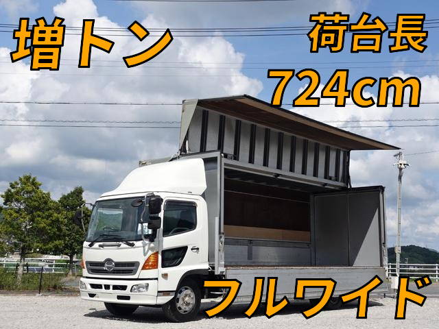 HINO Ranger Aluminum Wing BDG-FJ7JNWA 2007 534,000km