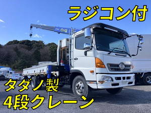 HINO Ranger Truck (With 4 Steps Of Cranes) TKG-FC9JKAA 2014 269,577km_1