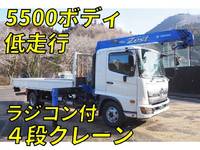 HINO Ranger Truck (With 4 Steps Of Cranes) 2KG-FD2ABA 2018 17,029km_1