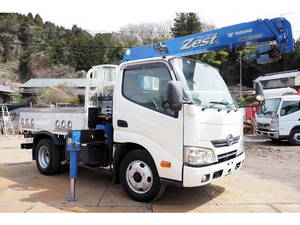 HINO Dutro Truck (With 3 Steps Of Cranes) TKG-XZU605M 2014 98,000km_1