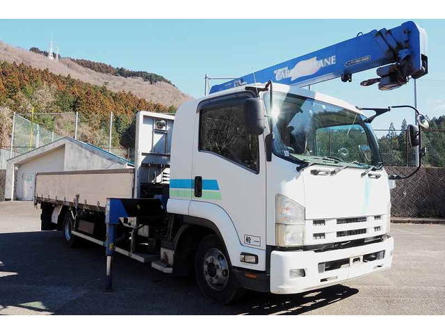 ISUZU Forward Truck (With 3 Steps Of Cranes) PKG-FRR90S2 2010 852,899km