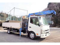 HINO Dutro Truck (With 4 Steps Of Cranes) TKG-XZU720M 2013 733,896km_1