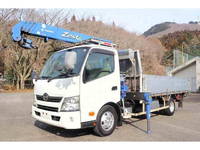 HINO Dutro Truck (With 4 Steps Of Cranes) TKG-XZU720M 2013 733,896km_3