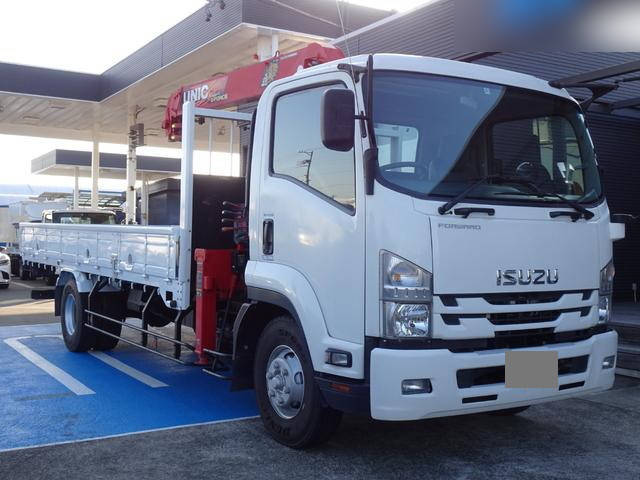 ISUZU Forward Truck (With 4 Steps Of Cranes) TKG-FRR90S1 2017 20,000km