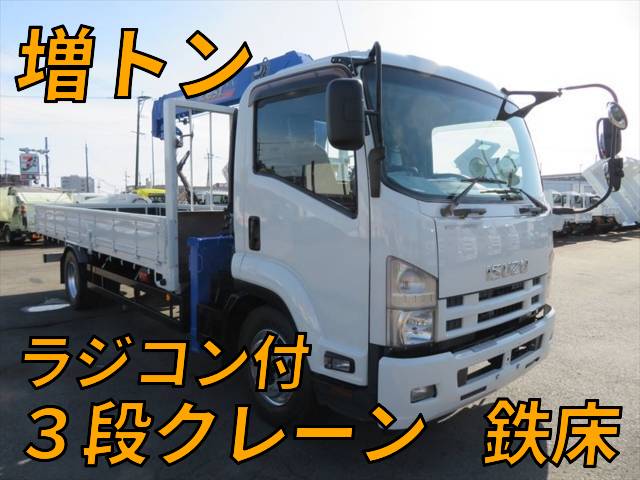 ISUZU Forward Truck (With 3 Steps Of Cranes) LKG-FTR90S2 2013 296,000km