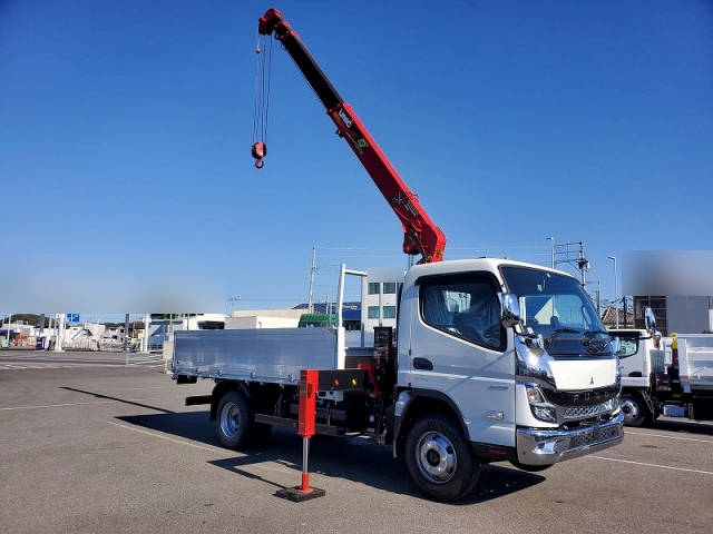 MITSUBISHI FUSO Canter Truck (With 4 Steps Of Cranes) 2PG-FEB80 2023 1,000km