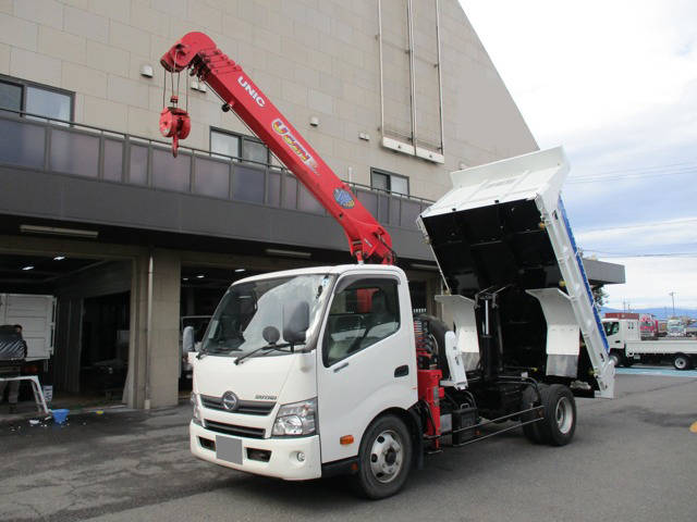 HINO Dutro Dump (With Crane) TKG-XZU710M 2015 37,000km