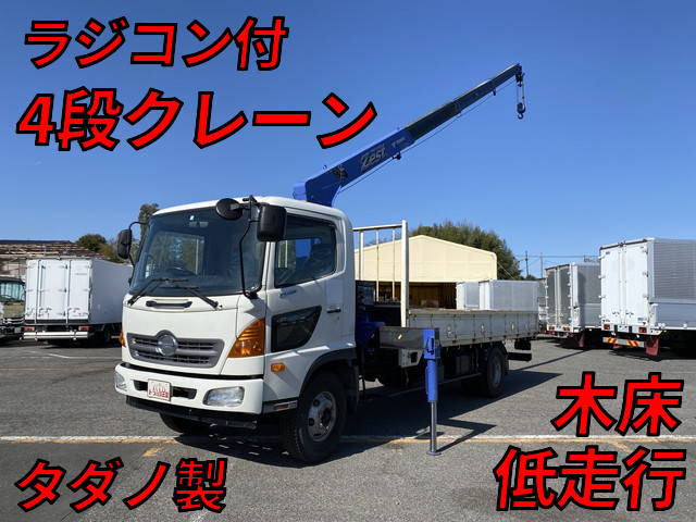 HINO Ranger Truck (With 4 Steps Of Cranes) TKG-FC9JKAP 2015 47,135km