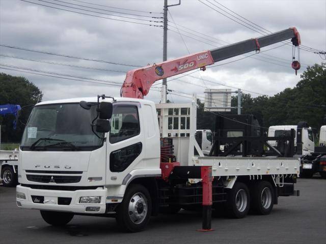 MITSUBISHI FUSO Fighter Truck (With 3 Steps Of Cranes) PDG-FQ62F 2008 355,000km