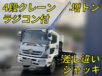 HINO Ranger Truck (With 4 Steps Of Cranes) LKG-FE7JLAA 2011 469,566km_1