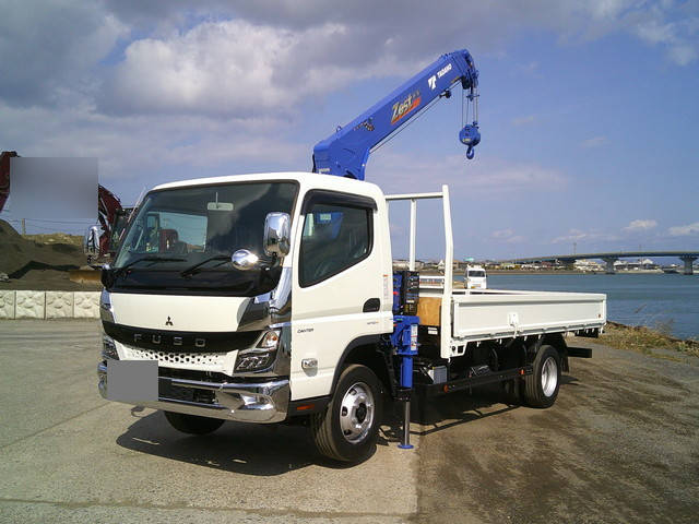 MITSUBISHI FUSO Canter Truck (With 4 Steps Of Cranes) 2RG-FEB80 2023 574km