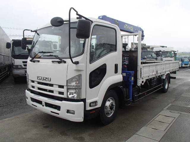 ISUZU Forward Truck (With 4 Steps Of Cranes) TKG-FRR90S1 2014 39,000km