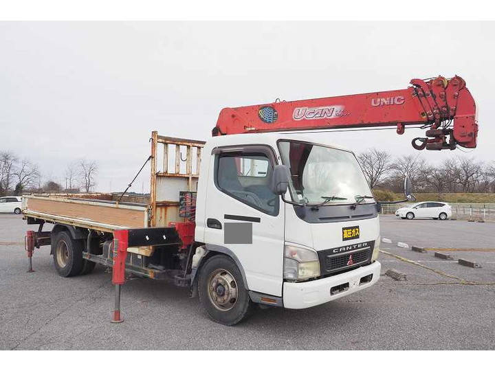 MITSUBISHI FUSO Canter Truck (With 6 Steps Of Cranes) PA-FE83DGY 2006 616,466km