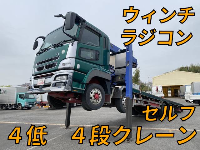 MITSUBISHI FUSO Super Great Self Loader (With 4 Steps Of Cranes) LKG-FS54VZ 2012 430,549km