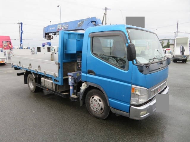 MITSUBISHI FUSO Canter Truck (With 4 Steps Of Cranes) PA-FE82DEX 2005 61,000km