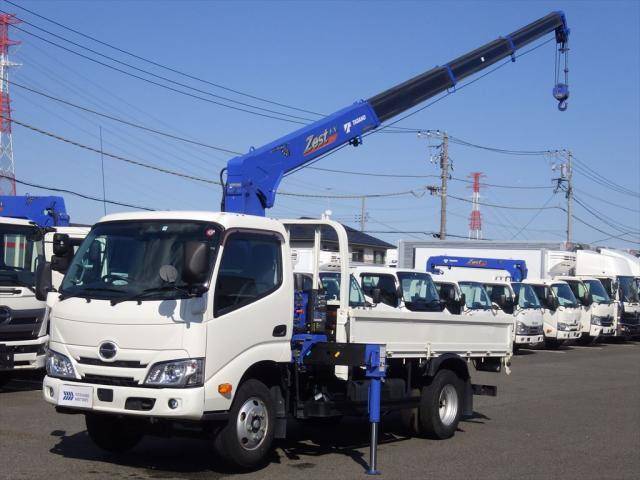 HINO Dutro Truck (With 4 Steps Of Cranes) 2RG-XZU650M 2021 28,000km