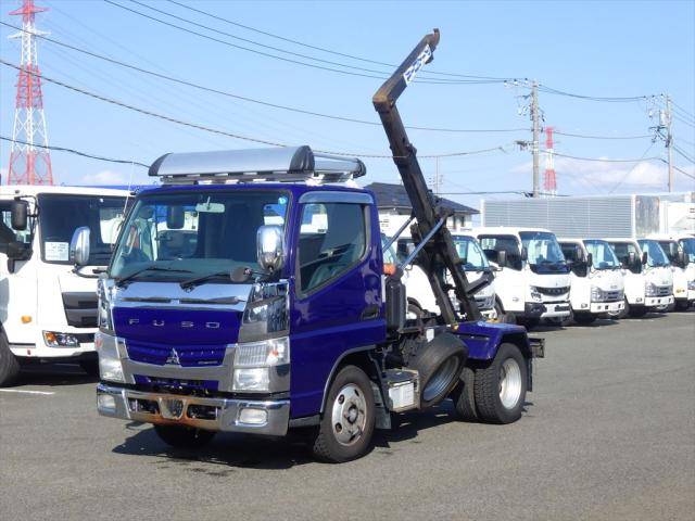 MITSUBISHI FUSO Canter Container Carrier Truck TKG-FBA50 2014 222,000km