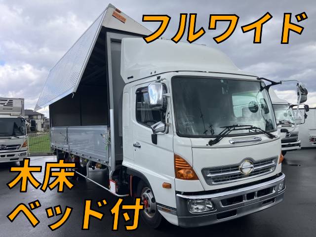 HINO Ranger Aluminum Wing TKG-FD7JLAA 2015 580,691km