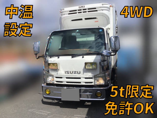 ISUZU Elf Refrigerator & Freezer Truck SKG-NJS85AN 2012 239,226km