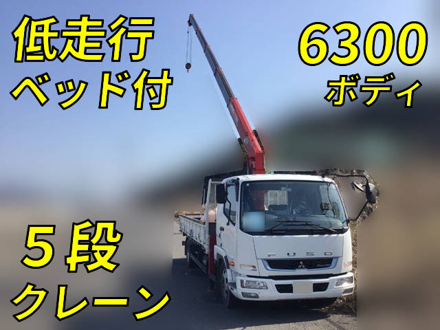 MITSUBISHI FUSO Fighter Truck (With 5 Steps Of Cranes) 2KG-FK61F 2018 14,466km