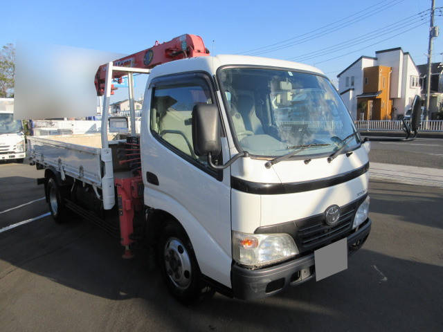 TOYOTA Toyoace Truck (With 3 Steps Of Cranes) BDG-XZU344 2009 110,641km