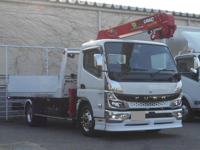 MITSUBISHI FUSO Canter Safety Loader (With 3 Steps Of Cranes) 2PG-FEB80 2023 5,000km