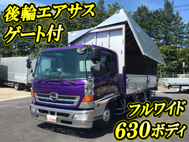 HINO Ranger Aluminum Wing PB-FD8JLFG 2005 830,886km