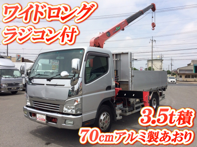 MITSUBISHI FUSO Canter Truck (With 3 Steps Of Unic Cranes) PDG-FE83DY 2010 380,760km