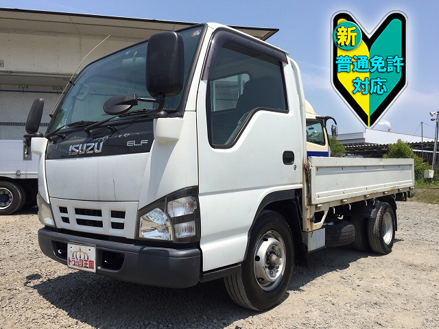 ISUZU Elf Flat Body PB-NKR81A 2006 186,087km