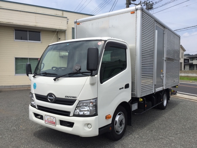 HINO Dutro Aluminum Van SKG-XZU710M 2012 138,672km