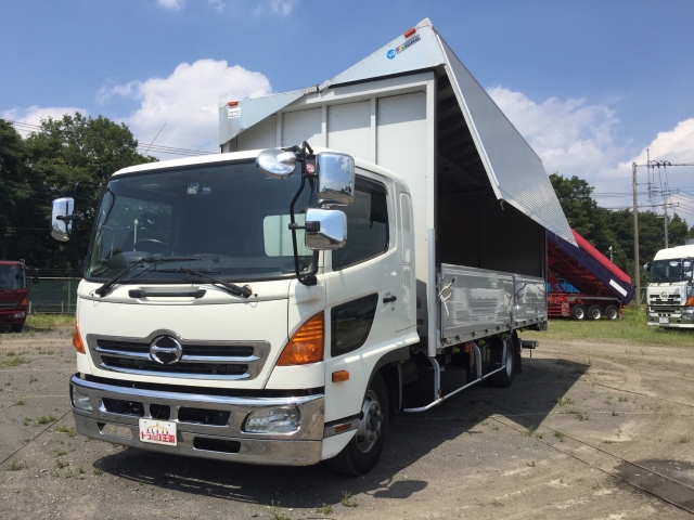 HINO Ranger Aluminum Wing BKG-FD7JLYA 2011 181,082km