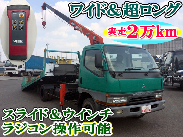 MITSUBISHI FUSO Canter Safety Loader (With 3 Steps Of Cranes) KC-FE638G 1998 19,790km