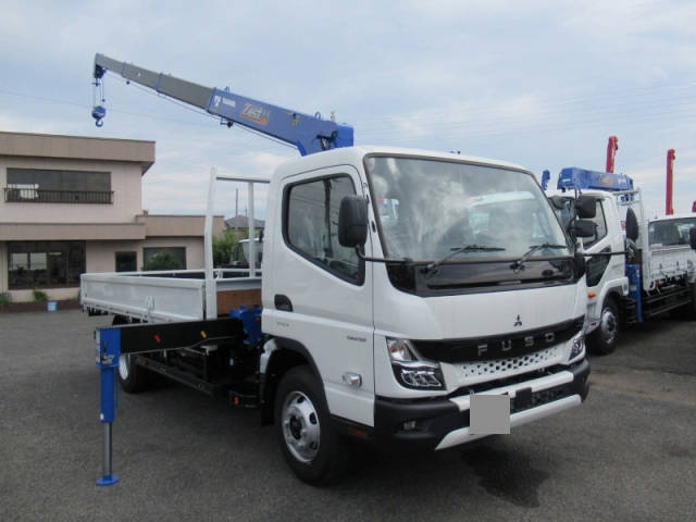 MITSUBISHI FUSO Canter Truck (With 4 Steps Of Cranes) 2PG-FEB80 2023 204km