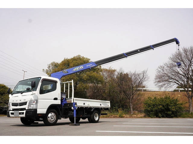 MITSUBISHI FUSO Canter Truck (With 4 Steps Of Cranes) TKG-FEB50 2014 31,481km