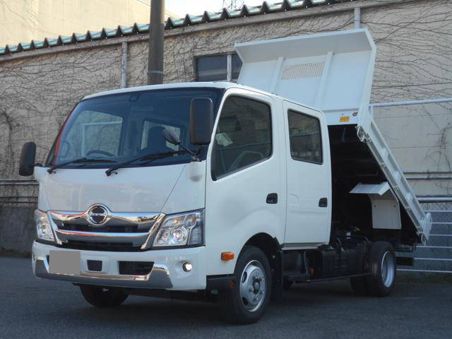 HINO Dutro Double Cab Dump 2RG-XZU710M 2023 801km