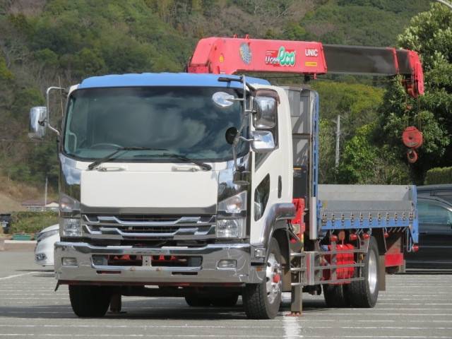 ISUZU Forward Truck (With 5 Steps Of Cranes) QPG-FTR34T2 2015 294,000km