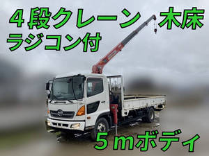 HINO Ranger Truck (With 4 Steps Of Cranes) TKG-FC9JJAP 2012 96,249km_1
