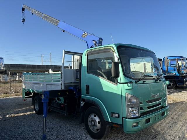 ISUZU Elf Truck (With 4 Steps Of Cranes) TRG-NPR85AR 2018 335,608km