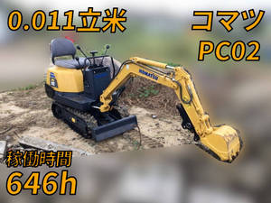 KOMATSU Others Mini Excavator PC02  646.6h_1