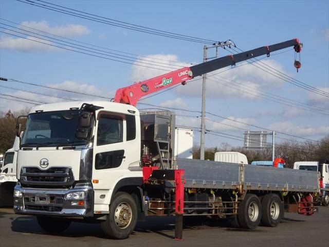 UD TRUCKS Quon Truck (With 4 Steps Of Cranes) QKG-CD5ZA 2013 665,000km