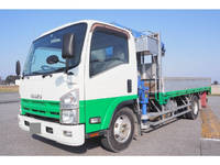 ISUZU Elf Truck (With 4 Steps Of Cranes) SKG-NPR85YN 2012 606,000km_4