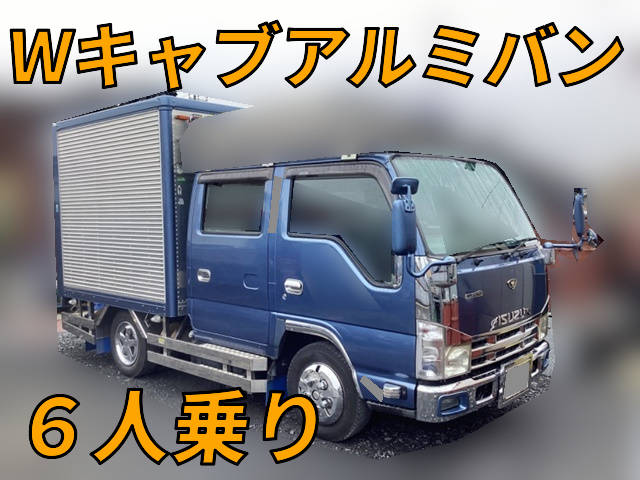 ISUZU Elf Aluminum Van BKG-NJR85A 2011 142,527km