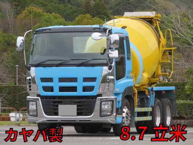 ISUZU Giga Mixer Truck QKG-CXZ77AT 2014 92,000km