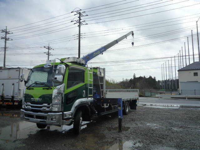 ISUZU Forward Truck (With 4 Steps Of Cranes) TKG-FRR90T2 2016 219,500km