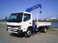 MITSUBISHI FUSO Canter Truck (With 5 Steps Of Cranes) 2PG-FEB80 2023 485km_1