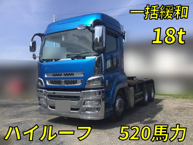 MITSUBISHI FUSO Super Great Trailer Head QDG-FV50VJR 2014 403,300km