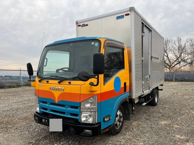 ISUZU Elf Aluminum Van TKG-NLR85AN 2014 299,254km