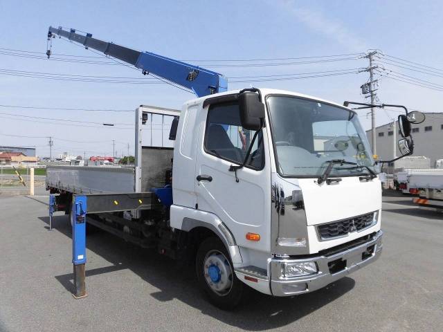 MITSUBISHI FUSO Fighter Truck (With 6 Steps Of Cranes) QKG-FK62FZ 2018 96,000km