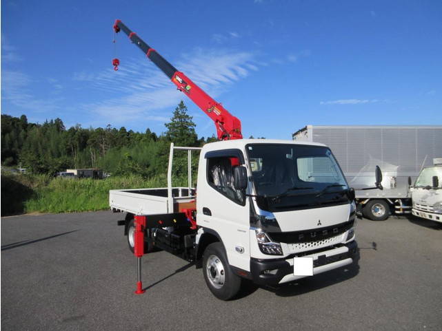 MITSUBISHI FUSO Canter Truck (With 4 Steps Of Cranes) 2RG-FEB80 2023 1,000km